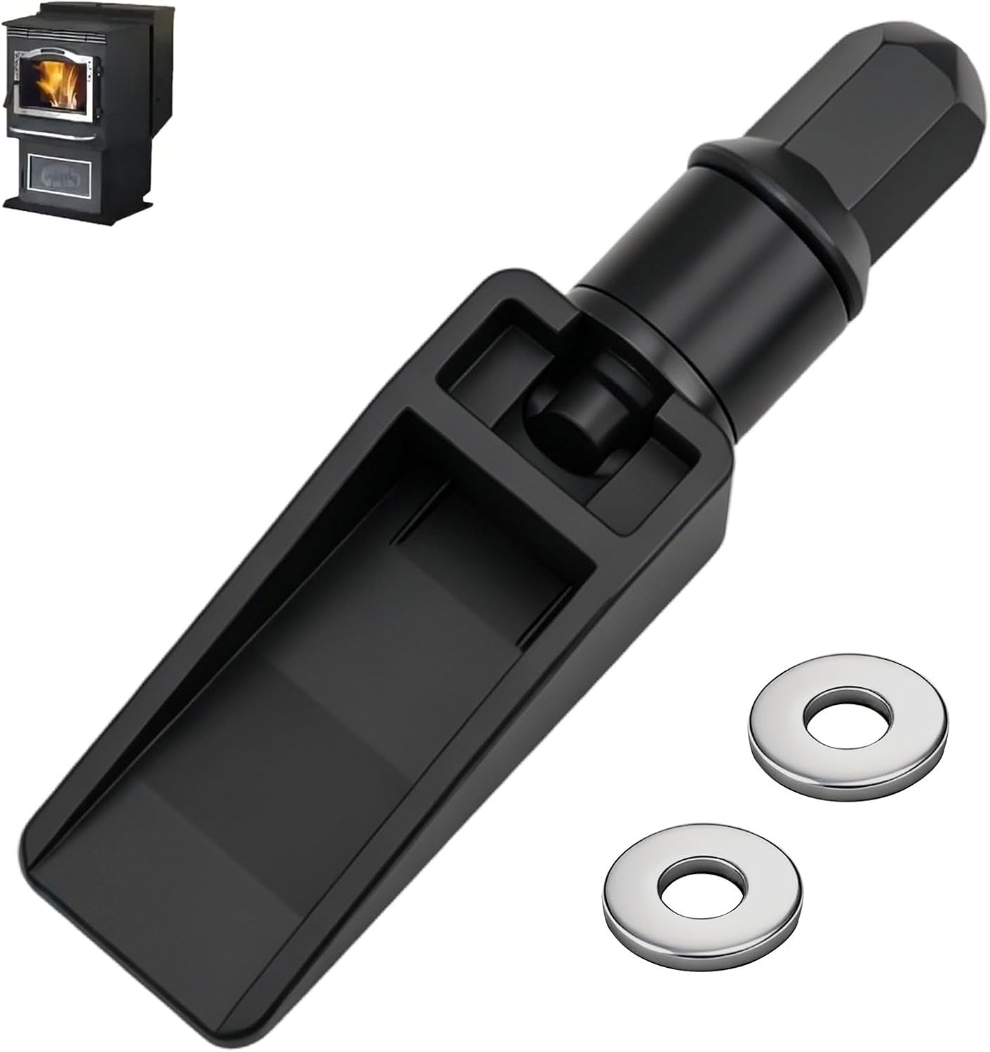 Replacement Lid Swell Latch 1-00-199110 for Harman Heati-lato Stoves/Boiler