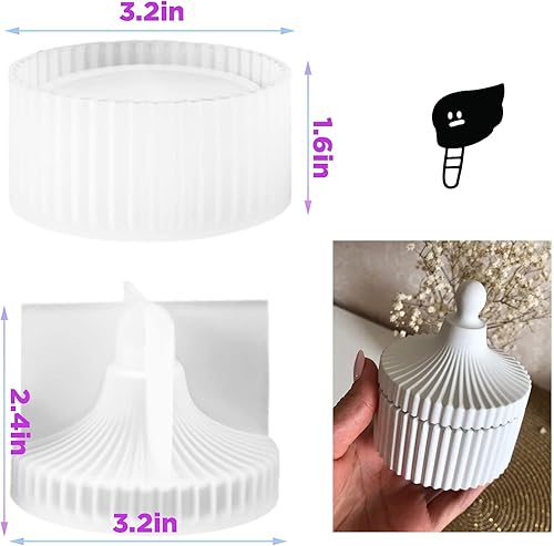 Miniatura 8 de DIY Shell Candle Tray Silicone Molds, Craft Seashell Creative Jewelry Making Mould Plate Dish Ashtray Mould for Resin Epoxy Casting Office Home