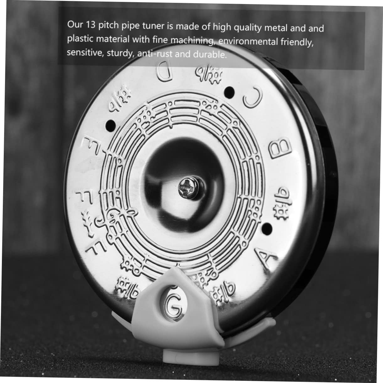 Abaodam 6stücke Notenschlüssel Chromatische C-c Stimmgerät Für Gitarre Und Präzise Tonkorrektur Für Verschiedene Musikinstrumente