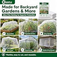 10 ft x 33 ft Garden Netting Pest Barrier, Ultra-Fine Garden Mesh Netting for Garden Protection, Plant Covers Bird Netting for Vegetables, Raised Beds, Blueberry Bushes and Fruit Plants — image 6