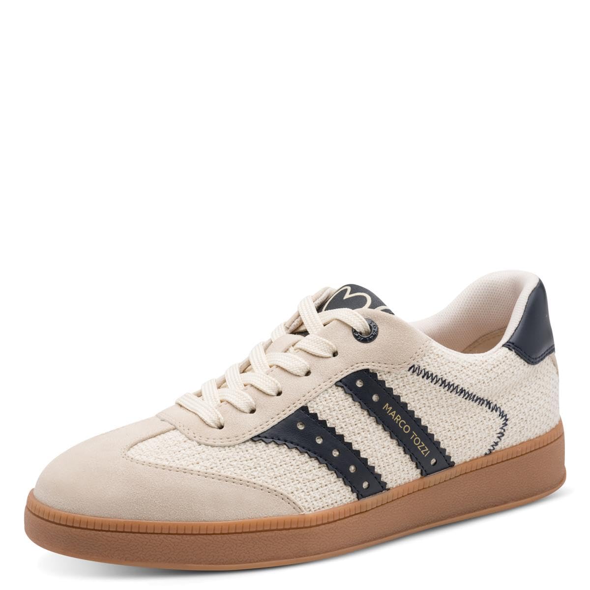 MARCO TOZZI Damen Sneaker weiches Feel Me Wechselfußbett weiches Innenfutter Modern