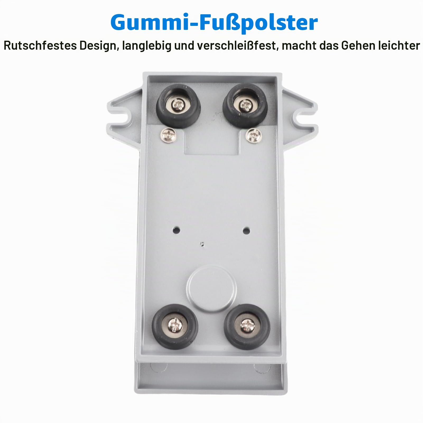 Pneumatischer Fußpedalschalter 2 Positionen-5 Wege Aluminium Pneumatisches Fußpedalventil Pneumatisches Fußschalter Kit mit Abdeckungsverriegelung | 200.000+ Tritte, Direkt Wirkendem Design, Kein Netzteil, Aluminum, Kompakt, Stabil, Langlebig, Für Maschin