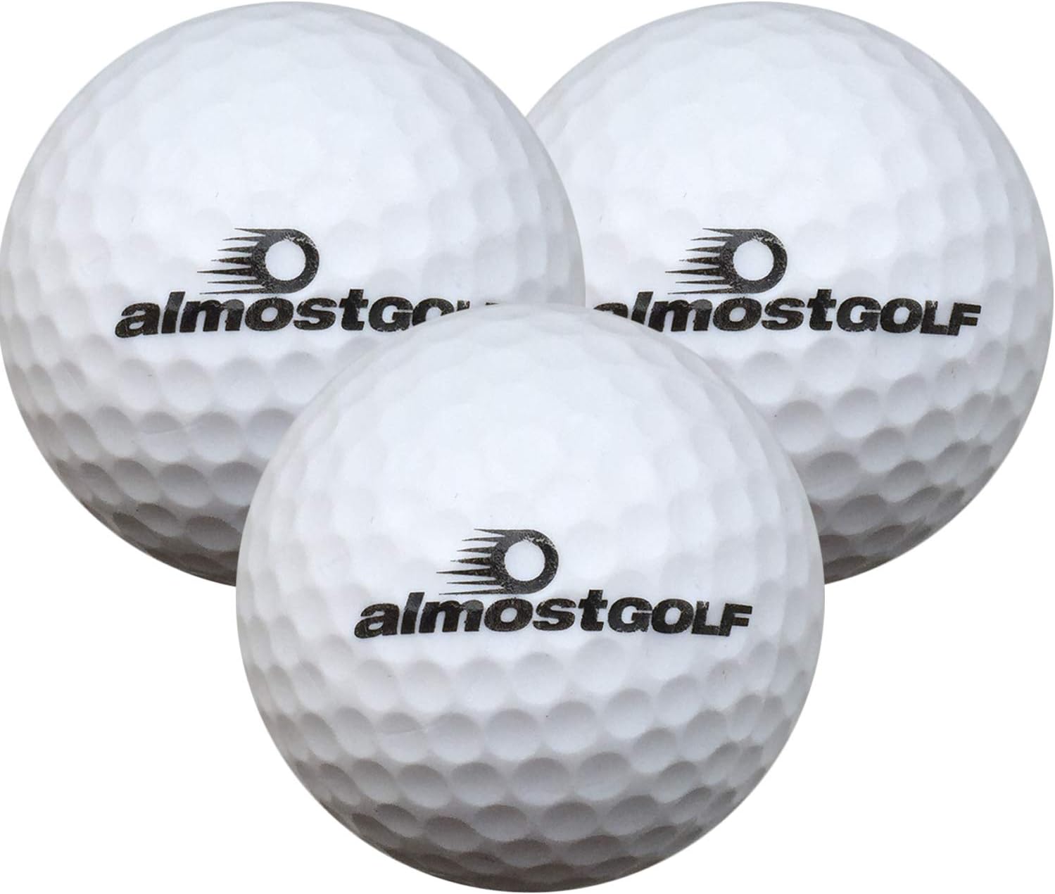 Almost Golf Limited Flight Golf Balls (3 Ball Pack) AlmostGolf - White - from in The Hole Golf