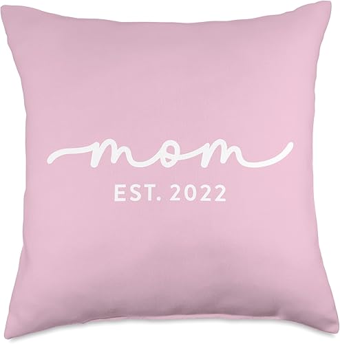 Mom Est 2022 Custom Mom Personalized Mothers Day Customized Throw Pillow