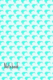 Notebook: Kiwi New Zealand Ornithology Homework Book Notepad Notebook Composition and Journal Gratitude Diary Birdwatchers Gift Present