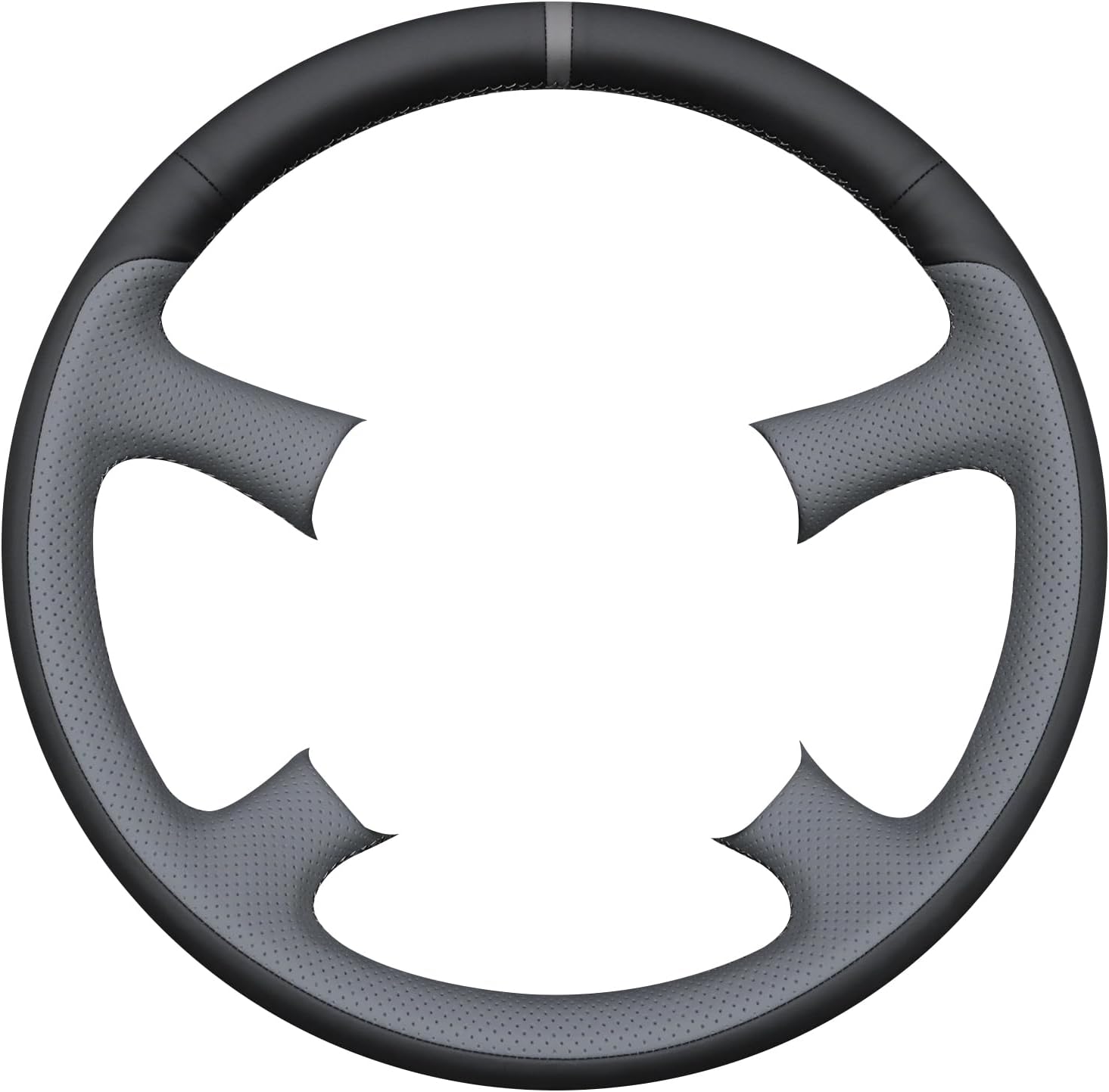 MEWANT Steering Wheel Cover Compatible with Chevy Silverado 1500/2500/3500 1999-2002/Astro/Blazer/C/K 1500 Series/Kodiak/S-10 S10/Suburban/Tahoe 1998-2002