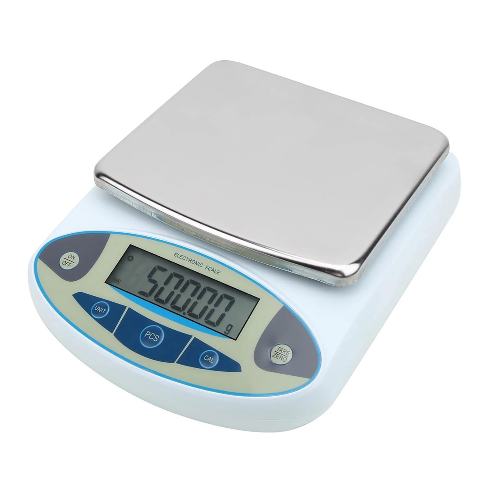 5000g 0,01g Digitale Präzisionswaage Elektronische Waage Schmuckwaage G/lb/oz/dw/ct/dr for Küchenlabor Für mehrere Objekte
