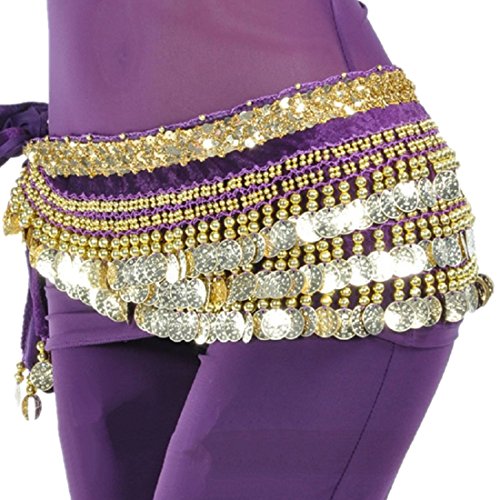 MUNAFIE - Falda - envolvente - para mujer morado morado Talla única Cover