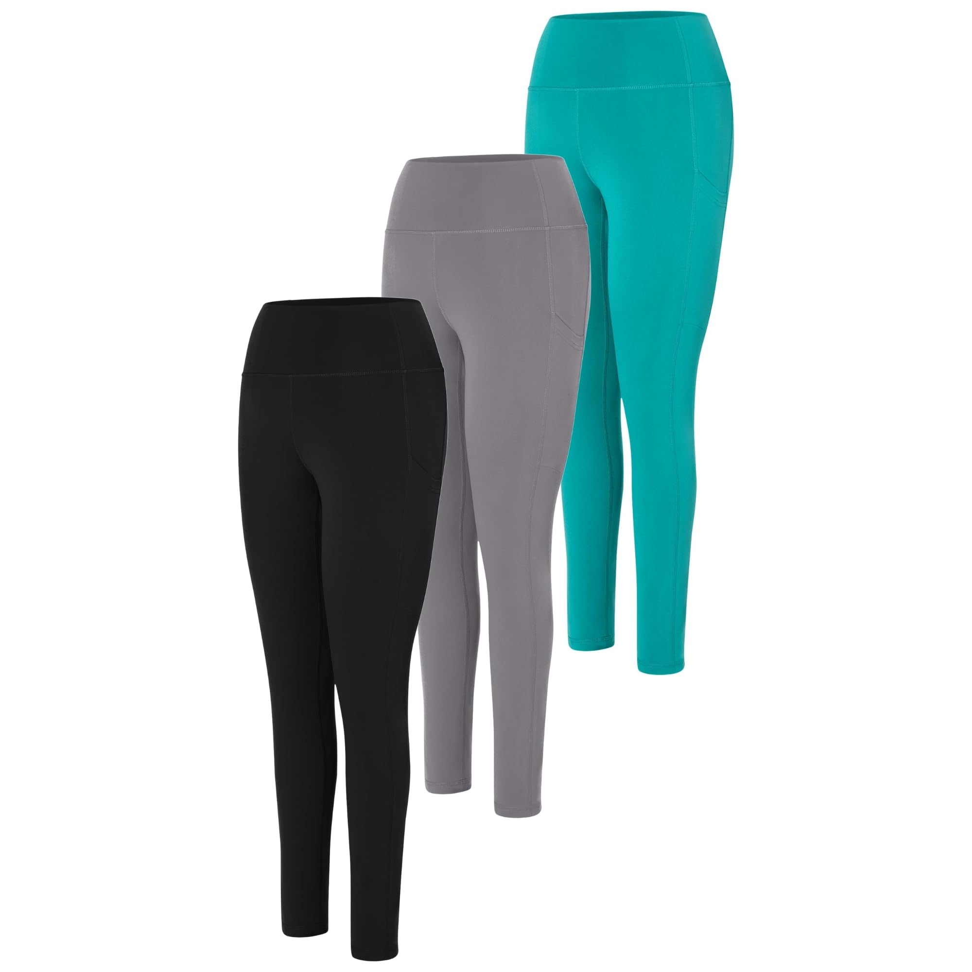 Hanes Women's Leggings 3-Pack Cool Dri