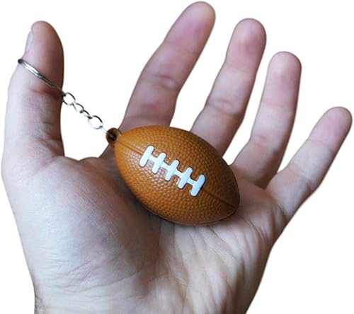 Miniatura 3 de MOMOONNON Mini pelota deportiva de espuma con llavero, 24 unidades, mini fútbol mixto, baloncesto, fútbol, béisbol, recuerdos de fiesta para niños