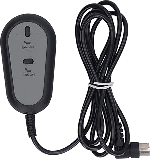 2 Button 8 Pin Lift Chair Hand Controller, Recliner Hand Remotes ABS Material Up and Down Power Recliner Replacement Button Power Recliner Switch for Electric Recliner Chair