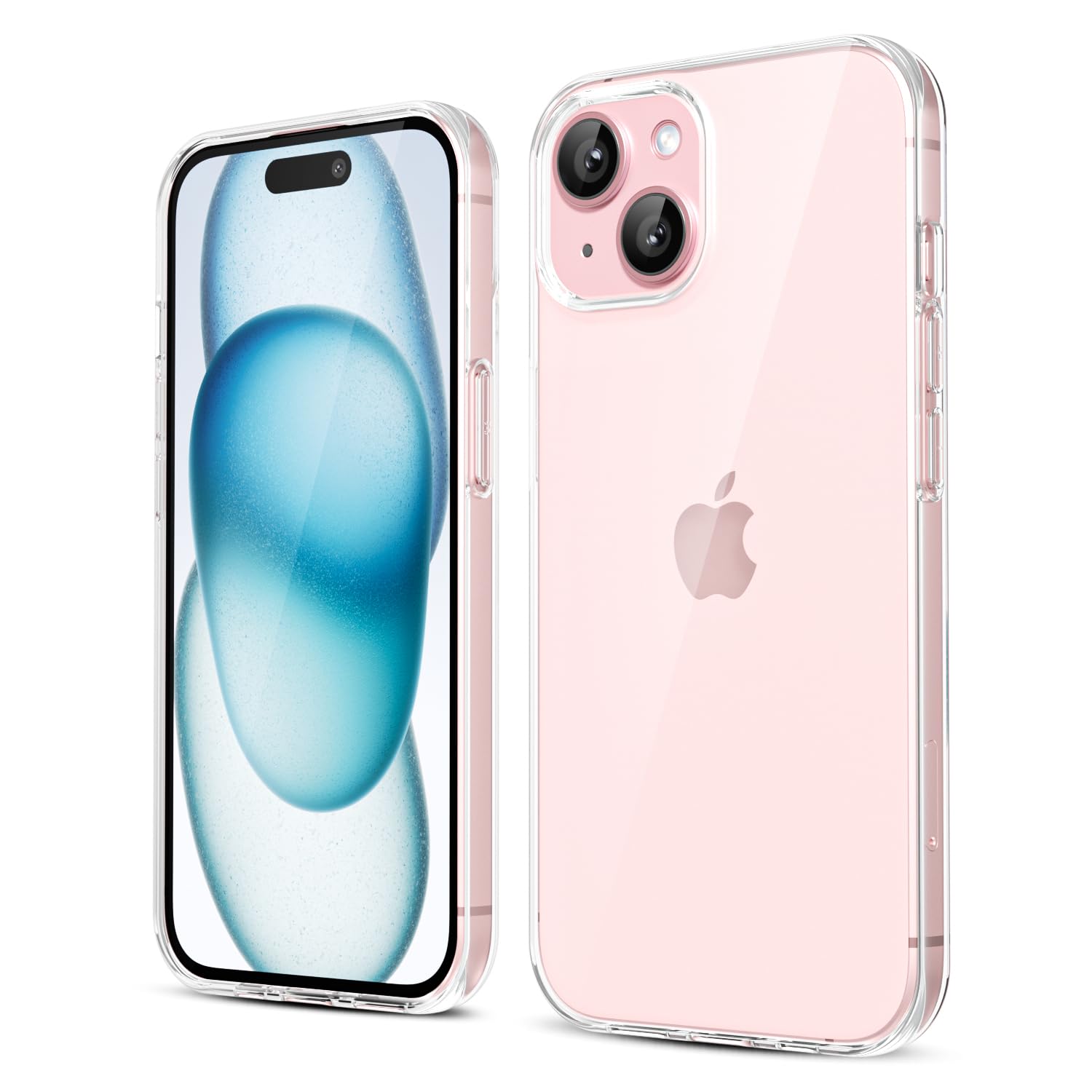 oakxco for iPhone 16 Pro Max Case Liquid Silicone, Soft Rubber Gel Elegant Aesthetic Basic Simple Cover, Cute Thin Slim TPU Matte Solid Color Plain Smooth Case for Women Girl, Light Pink — view 1414