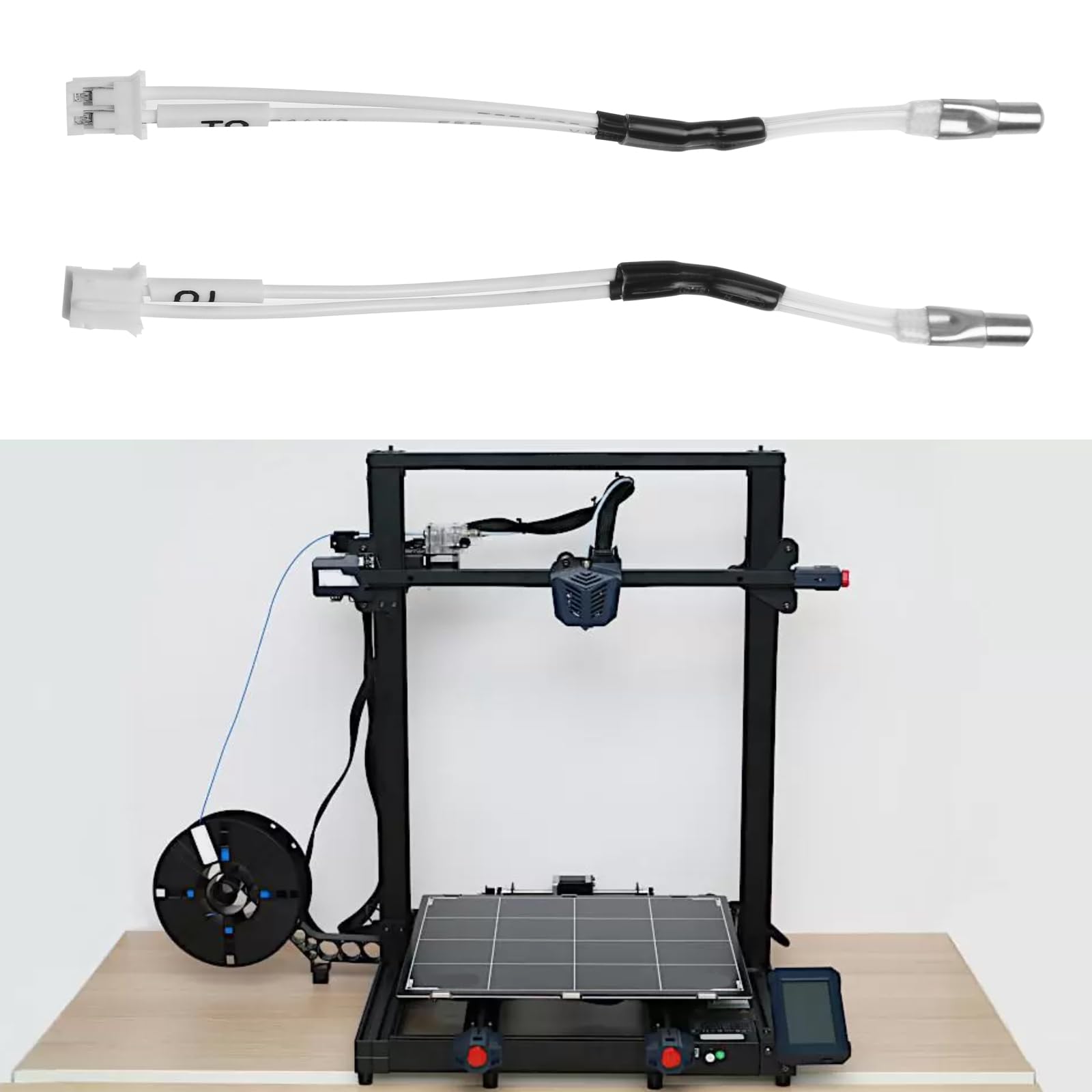 24 V CHC keramische verwarmingsblok-kit, ingebouwde NTC 100K 3950 thermistor compatibel met AC Kobra Max Chiron, Ender 3 V2 Pro Ender 5 Plus pro V6 Hotend CR10 CR-6 SE Prusa mk3s 3D-printer 24 V CHC keramische verwarmingsblok-kit, ingebouwde NTC 100K 3950 thermistor compatibel met AC Kobra Max Chiron, Ender 3 V2 Pro Ender 5 Plus pro V6 Hotend CR10 CR-6 SE Prusa mk3s 3D-printer
