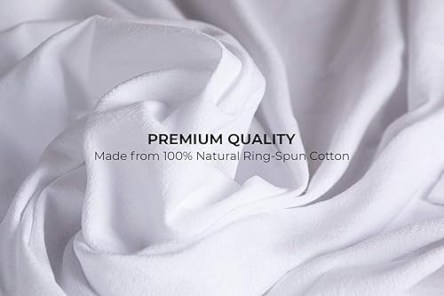 Miniatura 8 de Paquete de 15 sacos de harina de 28 x 28 pulgadas, 100% algodón hilado en anillo, altamente absorbentes, para secar platos, paños de cocina