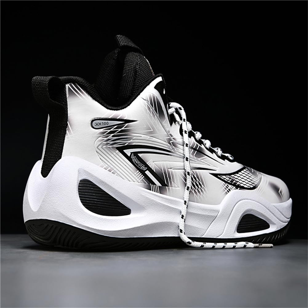 Basketballschuhe Herren Damen Mode Sportschuhe Walkingschuhe Leicht Sneaker rutschfest Verschleißfest glattem Mesh-Oberfläche Trainingsschuhe Gr. 36-45