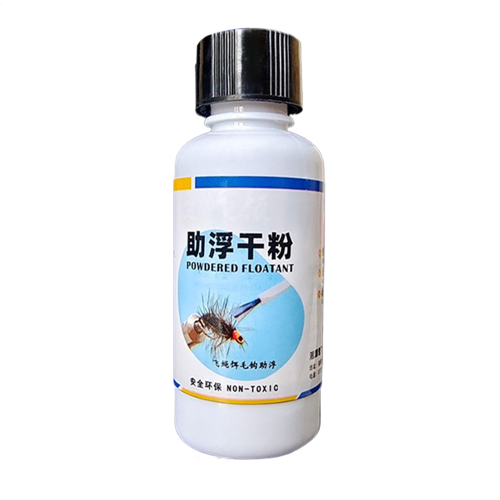 Fly Fishing Floatant, Dry Fly Floatant | Fly Floatant Fishing Tool, Long Lasting Fly Powder Fishing Equipment, Fishing Bait Powder, Improve Floating Effect