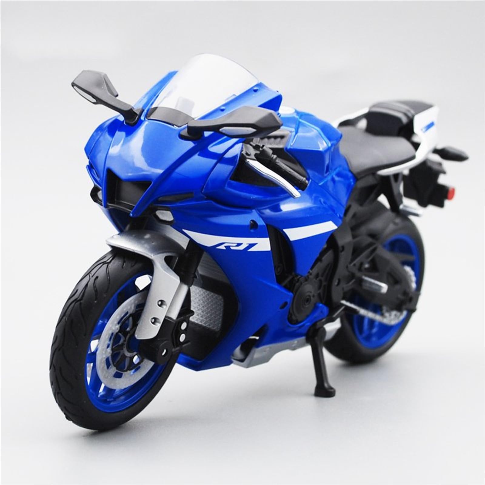 Modello Per YAMAHA YZF-R1 2021 Modello Di Moto In Lega Simulazione Collezione Regali Per 1/12(With foam box)