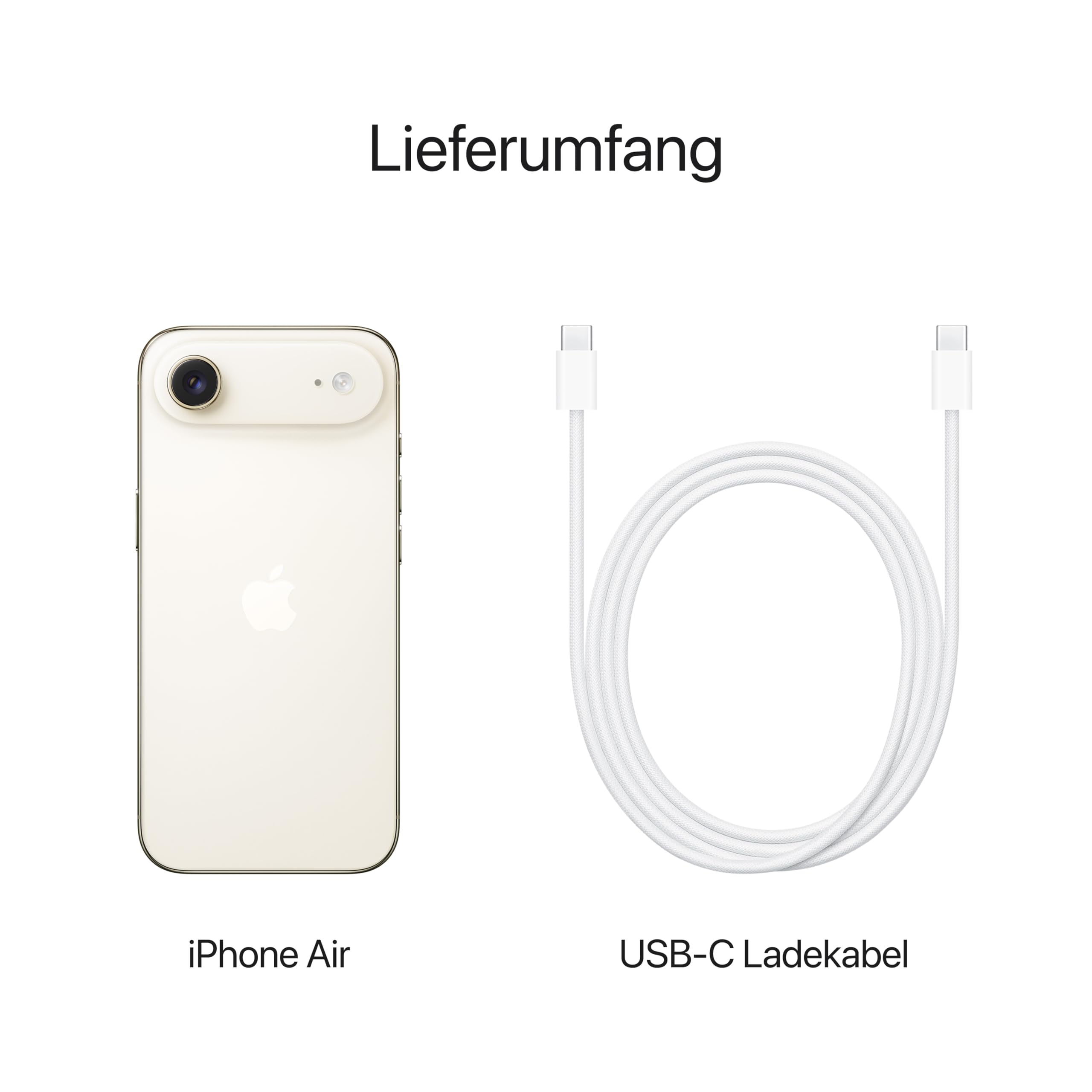 iPhone Air 256GB Lichtgold