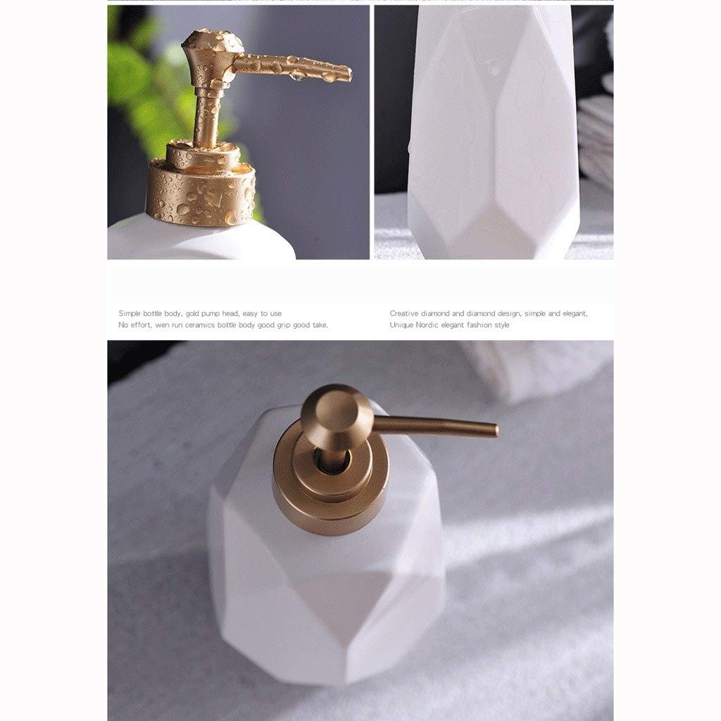 Dozownik mydła w płynie do łazienki Ceramiczny płyn do dezynfekcji rąk Balsam do dzielonej butelki z prasą Hotelowy szampon do łazienki Żel pod prysznic Kreatywna butelka Dozownik mydła kuchennego Pre
