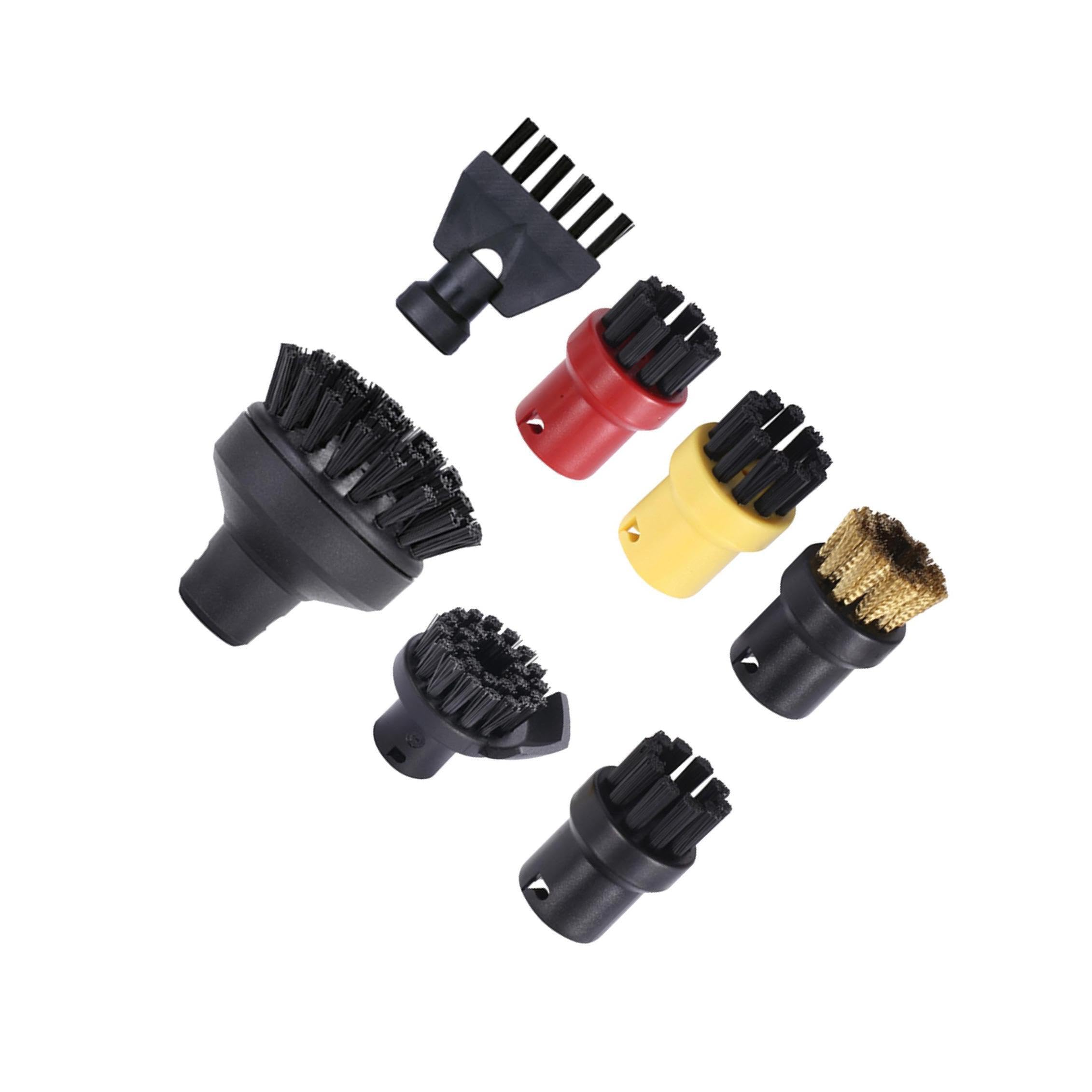 PIXZCSA Round Brush Round Brush Sprinkler Nozzle Head Effortlessly Remove Stubborn Dirt With High Strength Cleaning Solutions Cleaning For Steam Cleaner