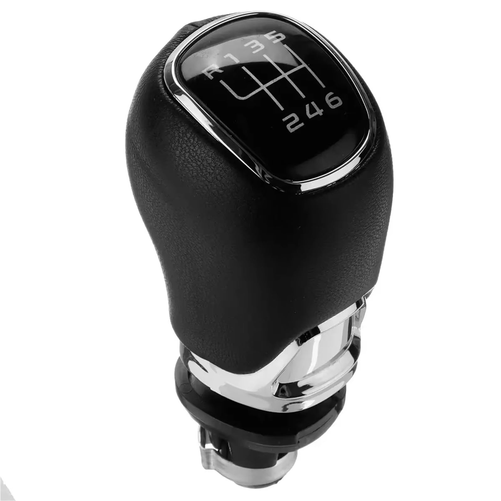 Pdurmbuab 6 Speed Gear Shift Knob Manual Manual Shifter Lever Handle Gear Stick 5 Car Shift Knob For Octavia A7 Mk3 2013-2017