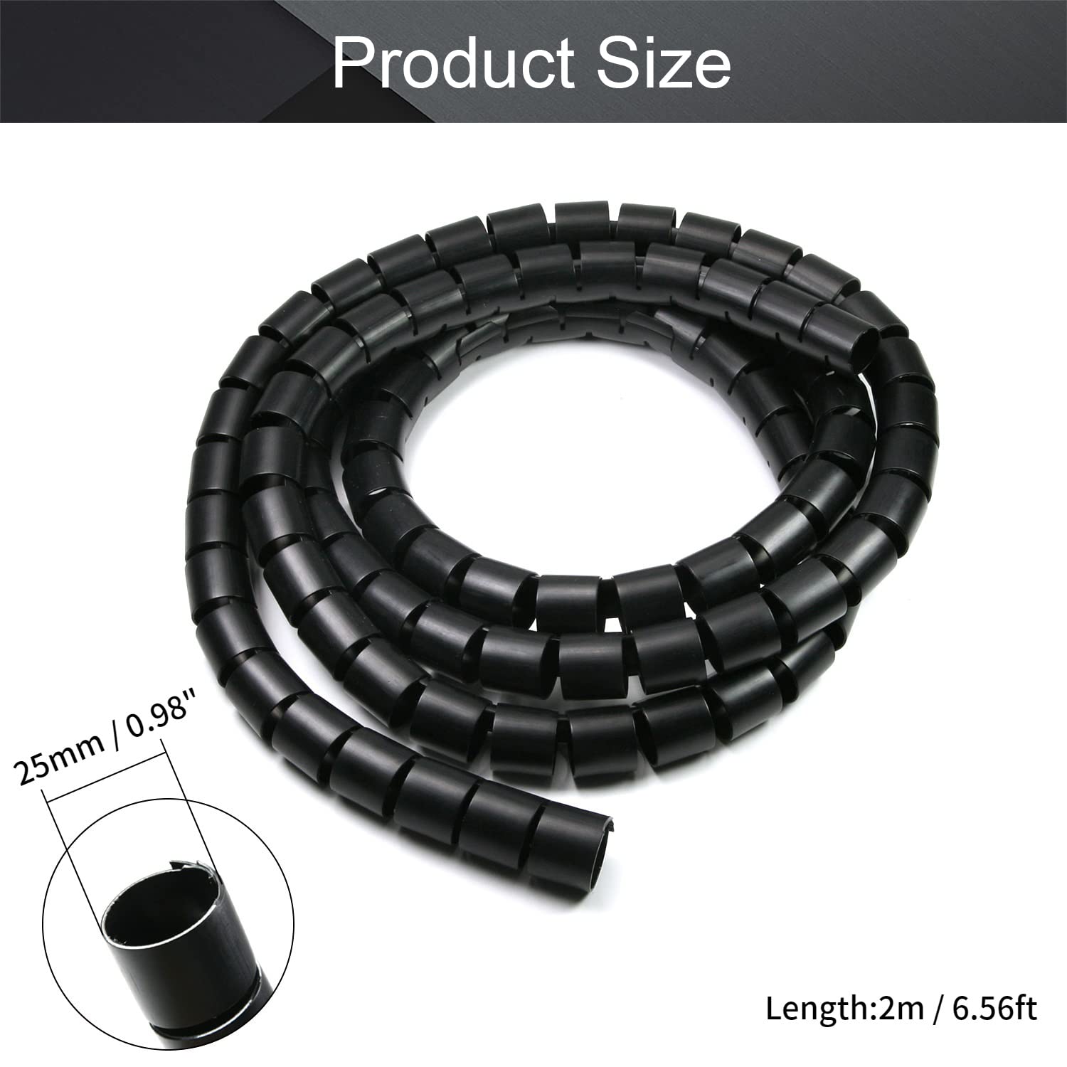 Othmro - Bobine De Câble Spirale En Polyéthylène Pour