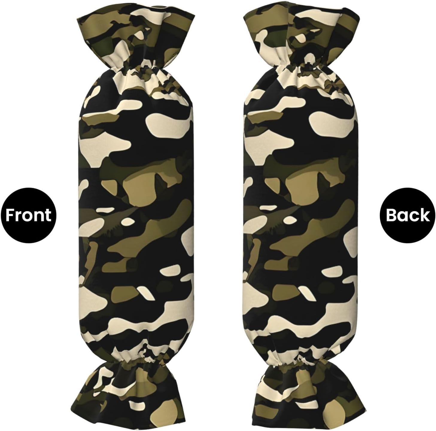 Camouflage Pattern Print Candy Cylindrical Comfortable Pillow Throw Pillows Home Decor Easy Maintenance