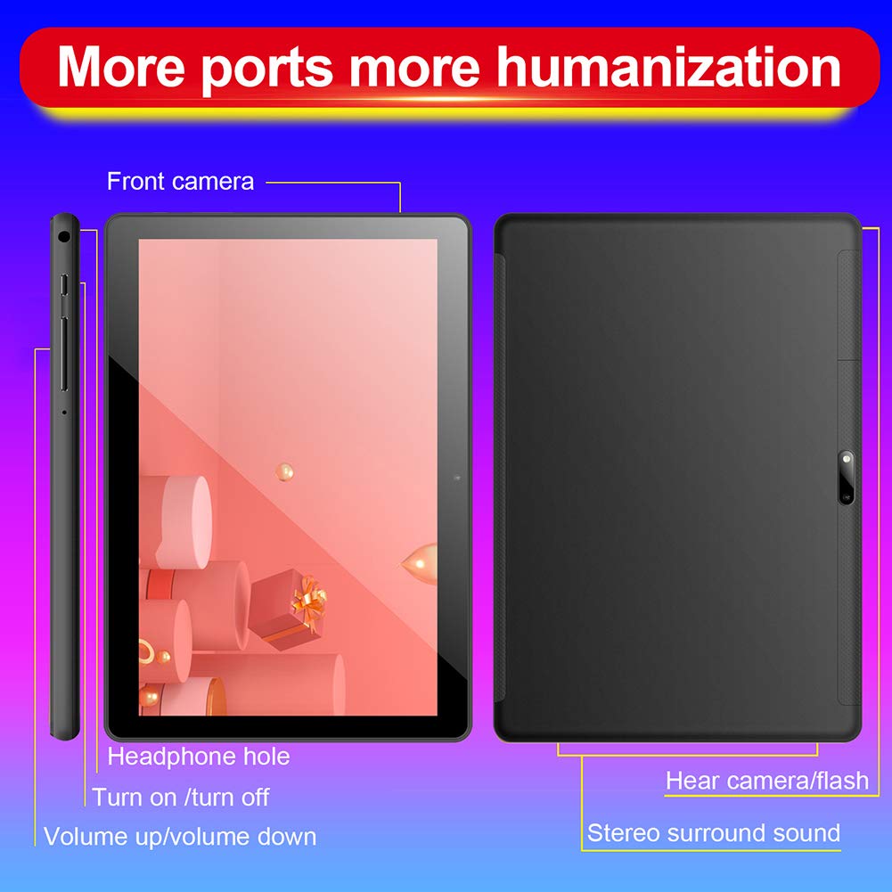 Amazon.co.jp: 10.1インチタブレット、2GB RAM + 32GB ROM、Android