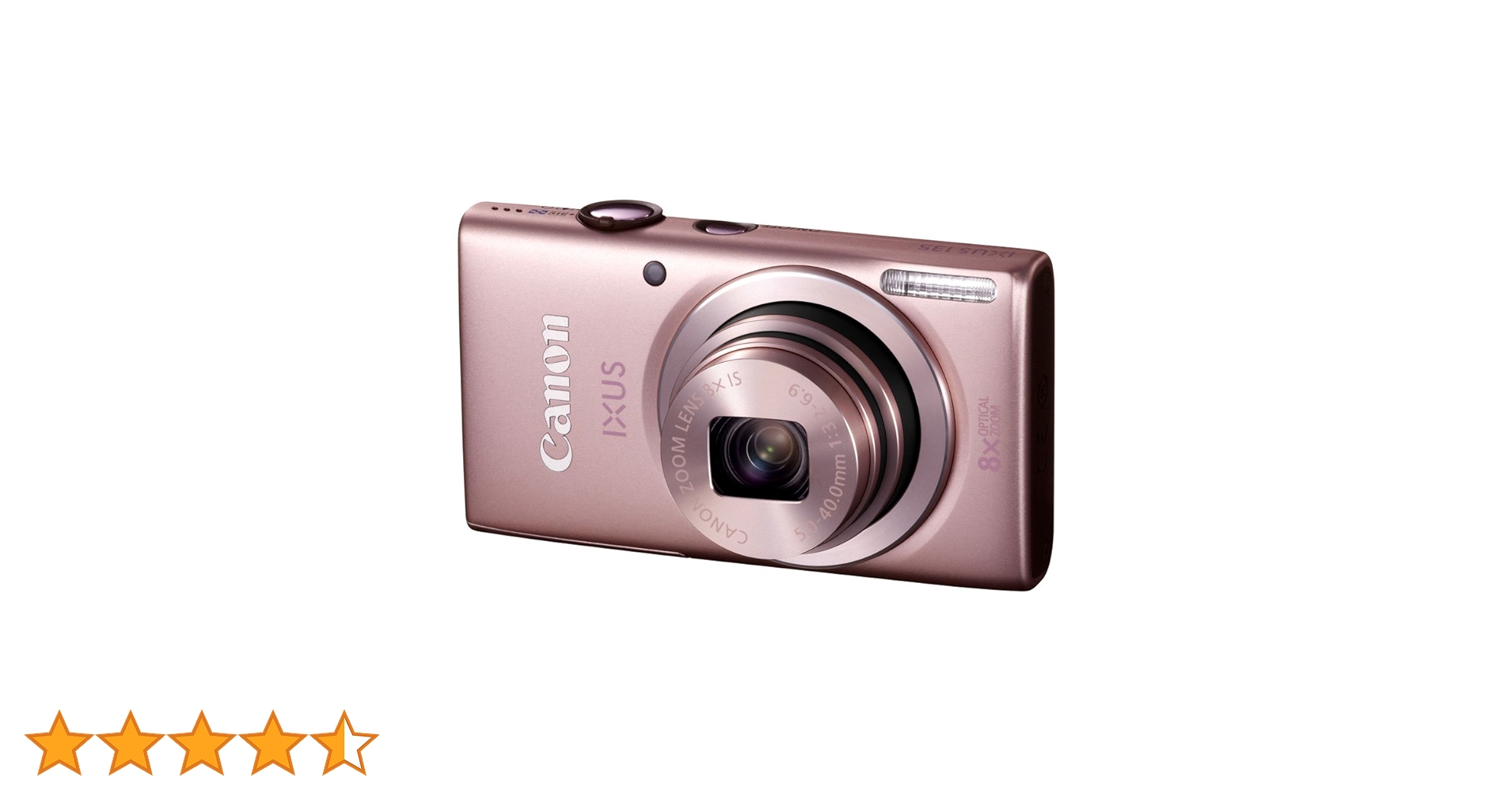 Buy Canon IXUS 135 16MP Point and Shoot Digital Camera (Pink) with