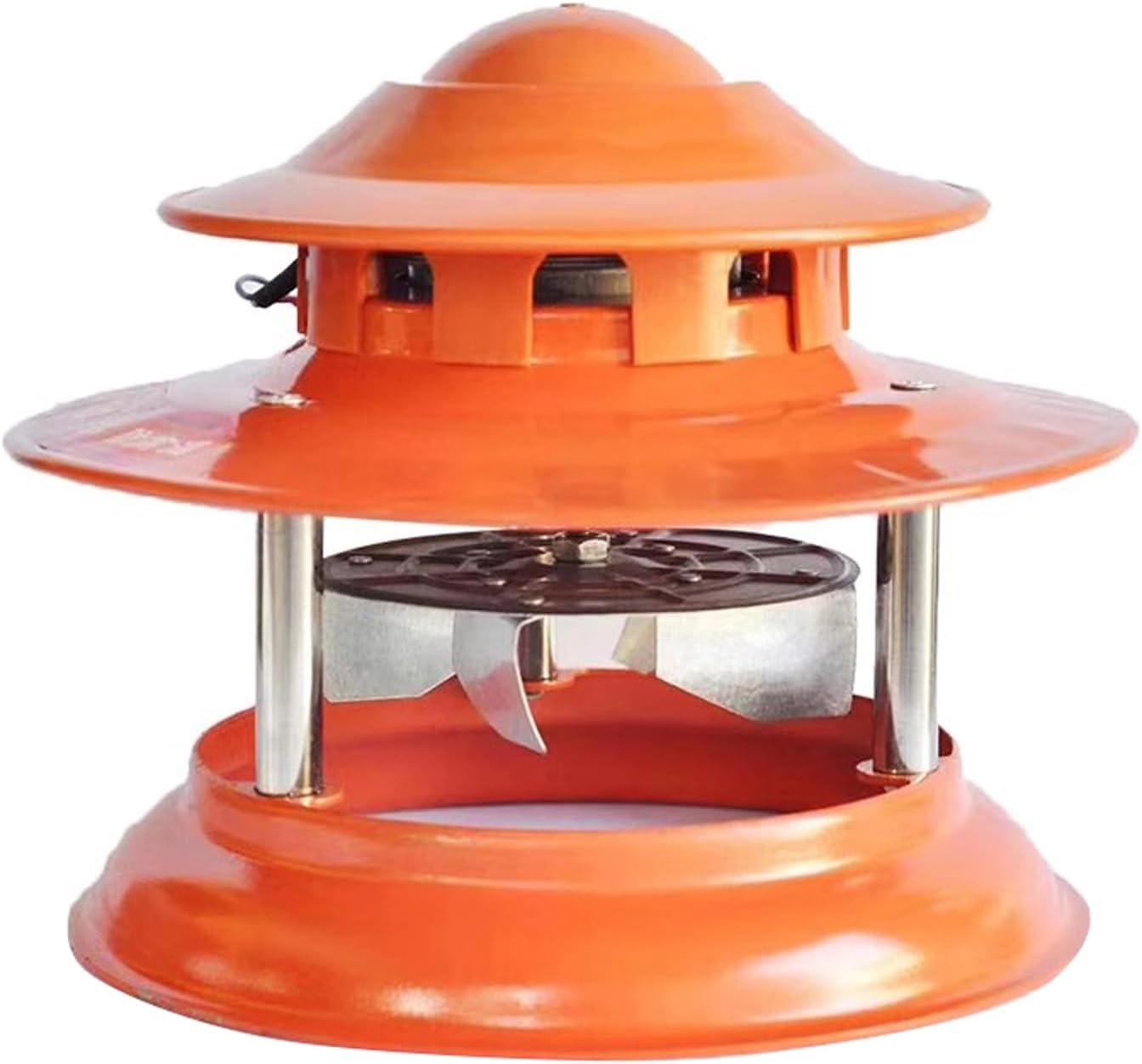 Domestic Chimney Fan Powerful Flue Gas Exhaust Fan, 220V Chimney Fan, Smoke Exhaust Equipment for Chimney, Smoke Extractor for Chimney Furnaces (12
