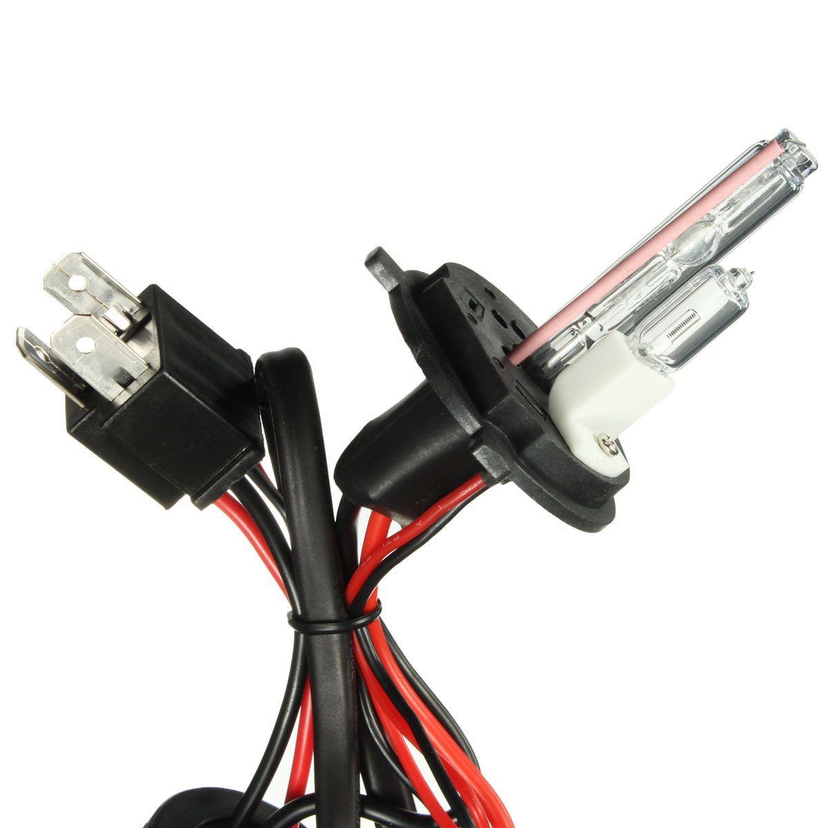 Coppia H4 H4-2 35W 55W Hi-Lo Dual Beam Car Xenon Kit Faro Lampada Hid Light Bulb - 10000K