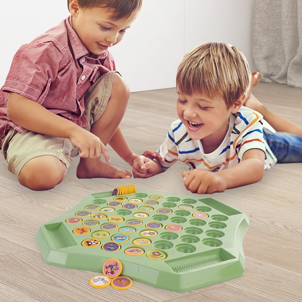JBM ENTERPRISE Animal Memory Flip Chess Game – Montessori Matching Puzzle Board for Kids | Fun & Educational Travel Game for Toddlers, Preschoolers & Kindergarten Learning Activities | Gift for All - Image 9 thumbnail