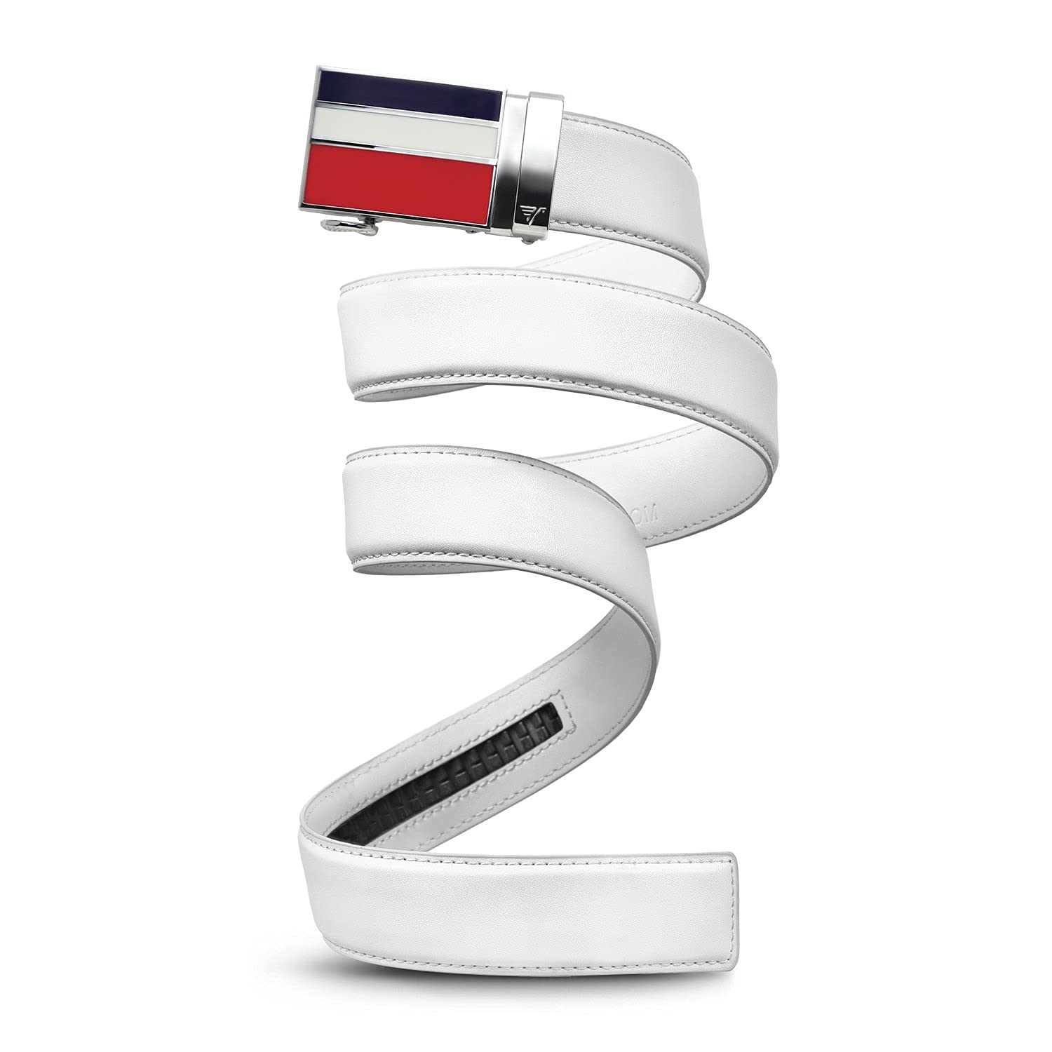 Mission Belt Mens Leather Ratchet Belt 3Bar Collection