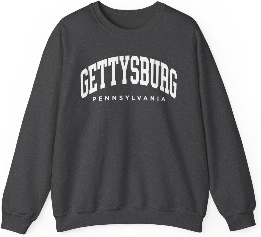 Gettysburg Pennsylvania Adult Unisex Crewneck Sweatshirt