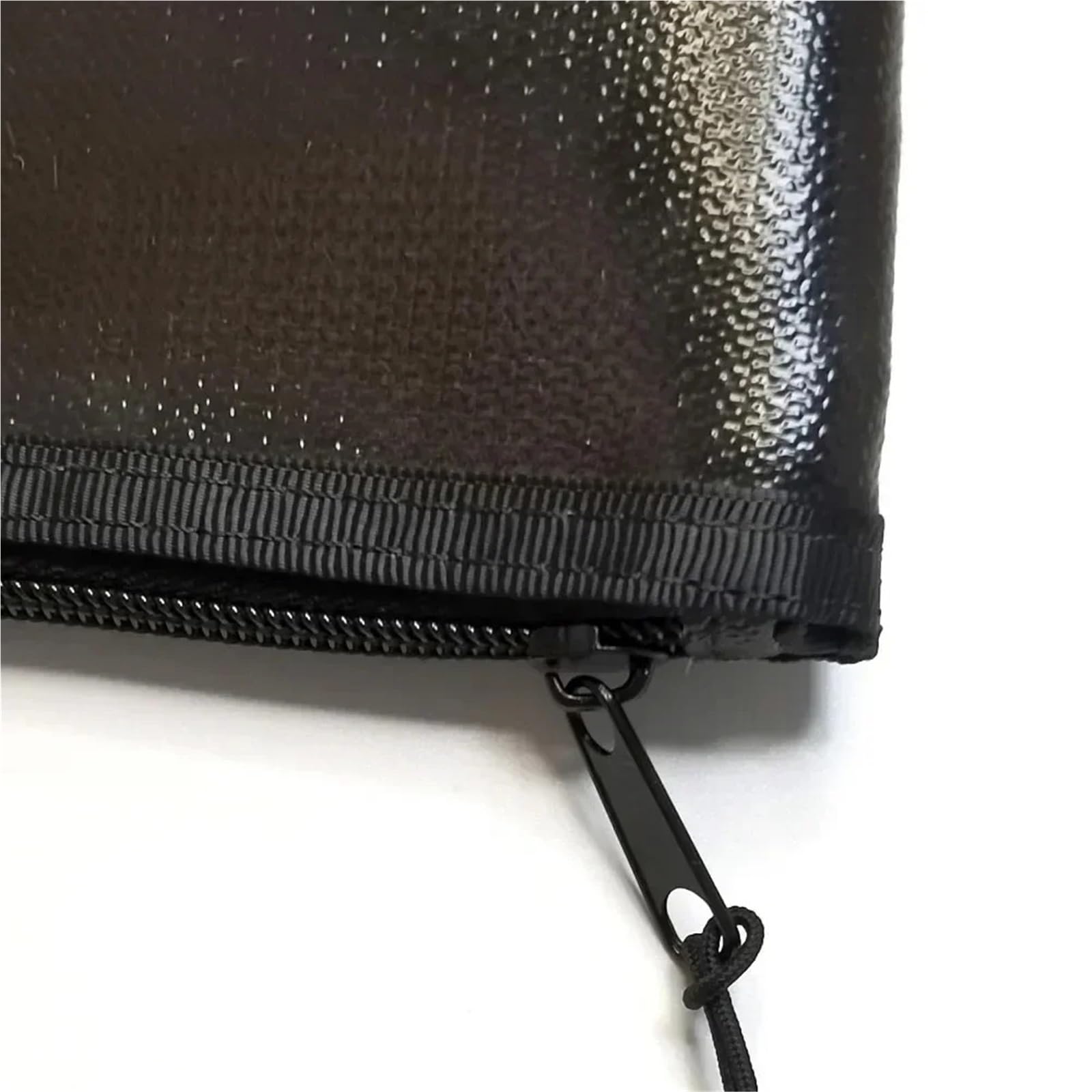 Borsa portadocumenti ignifuga, custodia sicura, borsa portasoldi ignifuga e impermeabile con cerniera per Documenti Passaporto