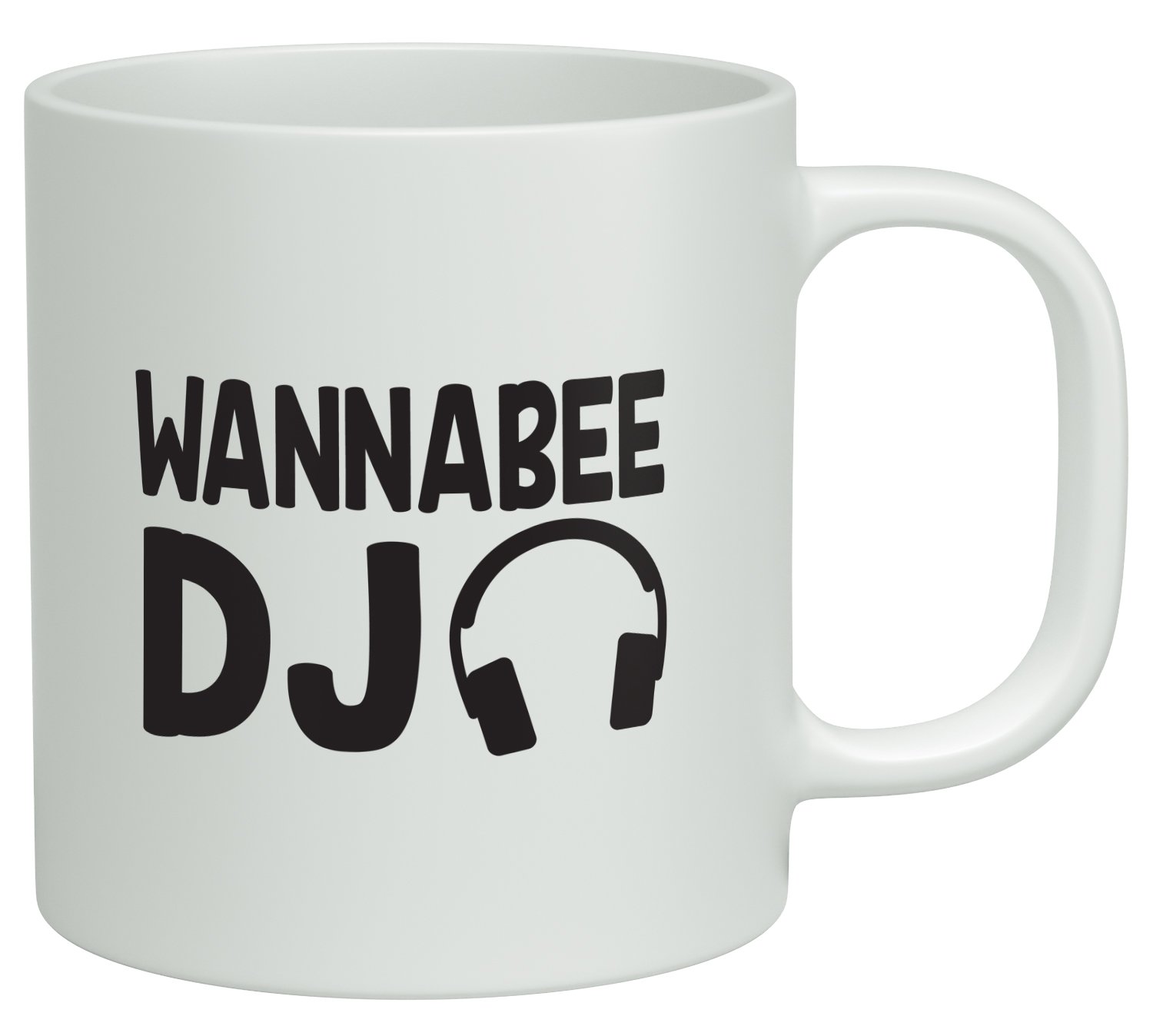 Wannabee DJ White 10oz Novelty Gift Mug Cup