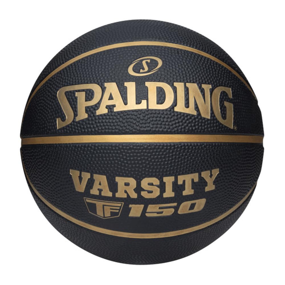 Spalding TF-150 koszykówka czarno-złota rozmiar 7 outdoorowa