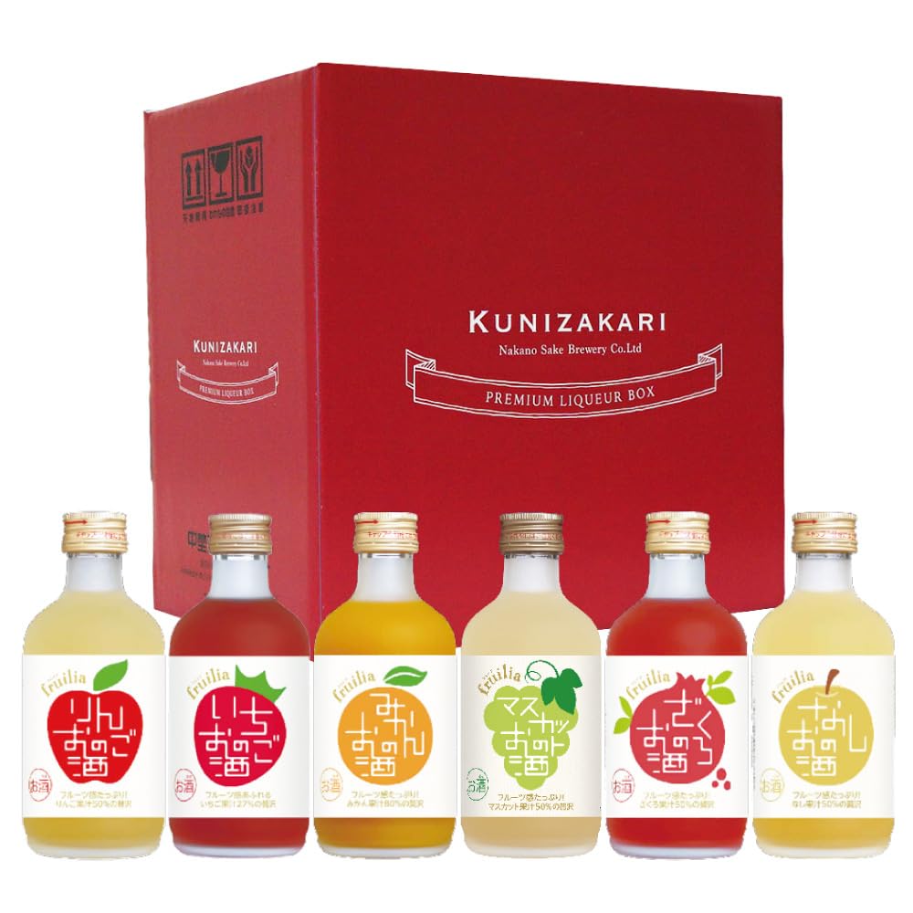 Amazon.co.jp: 中埜酒造 國盛 高果汁リキュール 飲み比べセットNo3