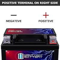 Vista 3 de Mighty Max Battery Batería de repuesto YTZ7S 12V 6AH para Polaris 110 Outlaw 2016, 2019