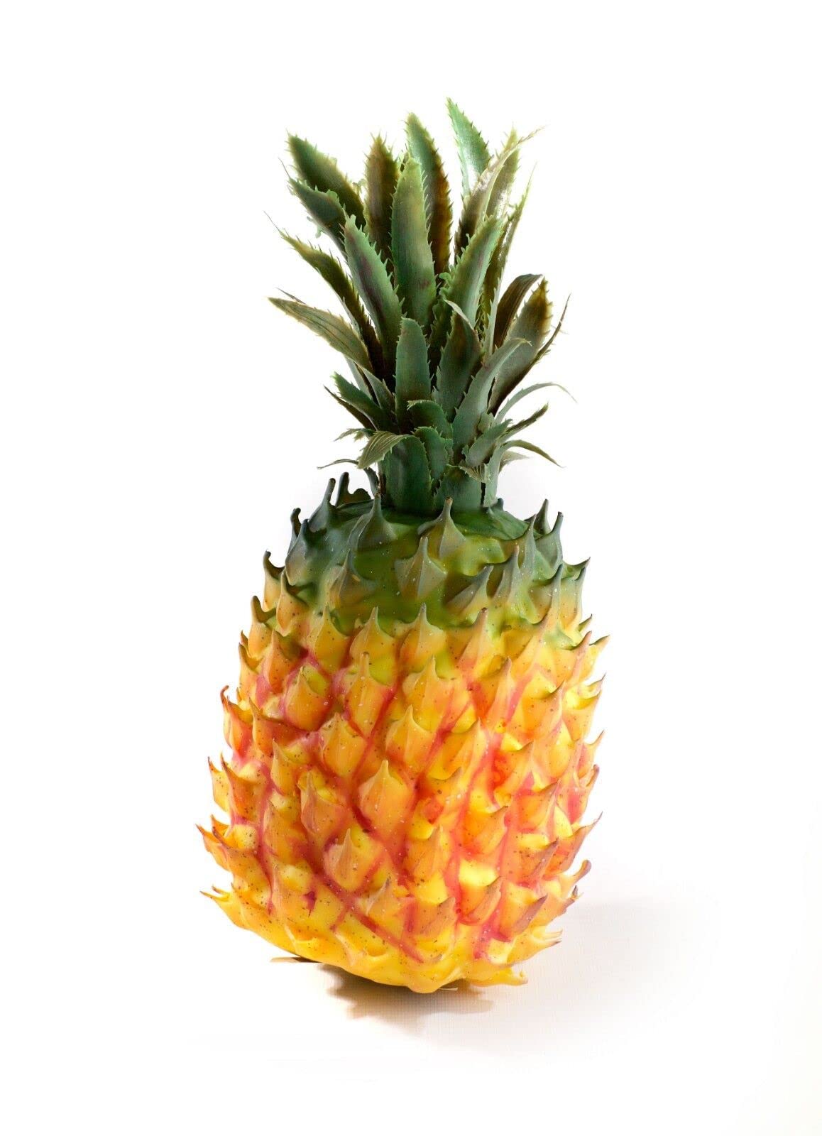 Best Artificial 30cm x 15cm Large Realistic Pineapple Fruit