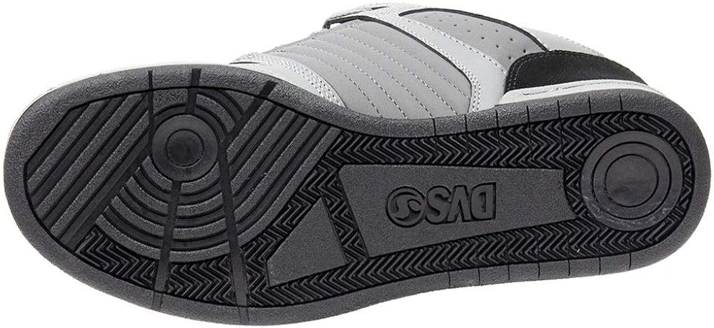  | DVS Men's Celsius Skate Shoe, Charcoal/Black/Red, 13 | Skateboarding