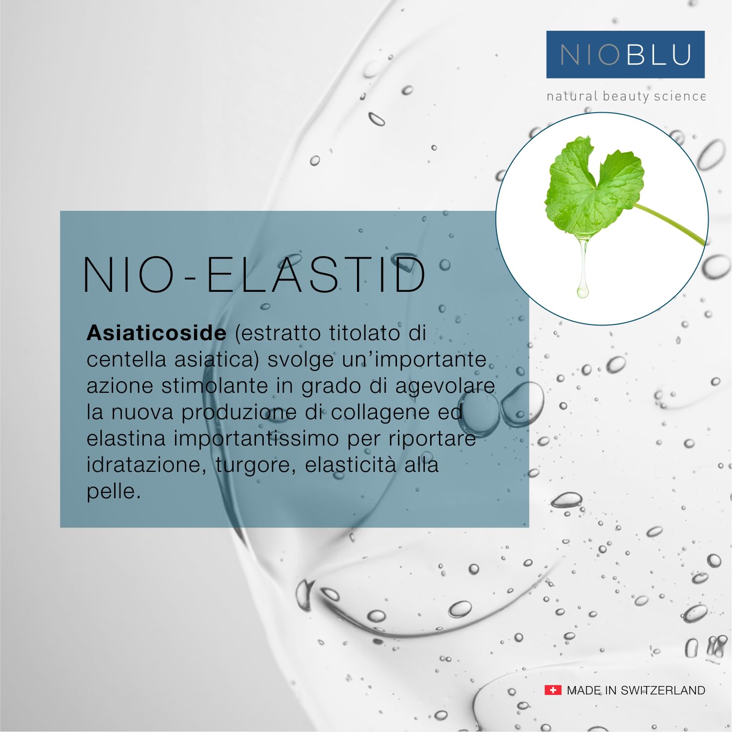 Nio-Crema Collo e Décolleté 50 ml – Con Niosoma NIO-ELASTID, Pullulano e Acerola – Effetto Lifting, Rassodante e Anti-Età per Pelli Mature