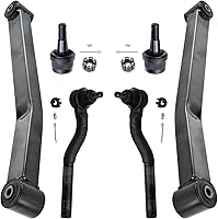 Vista 174 de Detroit Axle - Kit de suspensión delantera RWD para Chrysler 300 Dodge Challenger Charger Magnum, brazos de control superior con barras