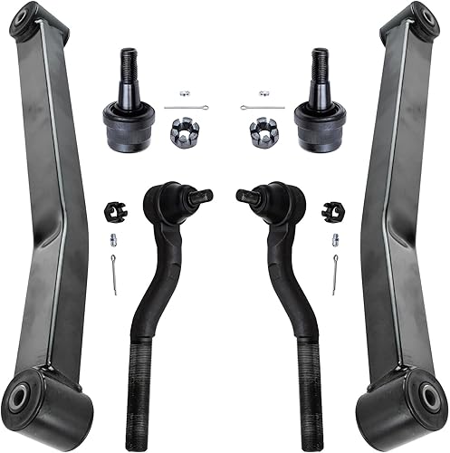 Miniatura 178 de Detroit Axle - Kit de brazos de control AWD para cargador Chrysler 300 Dodge Challenger Magnum, 2 brazos de control superiores delanteros con rótula