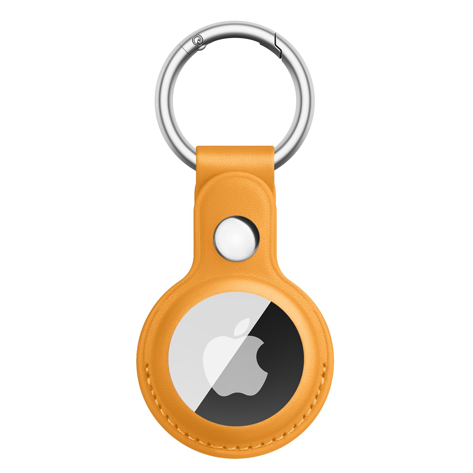 Tobfit AirTag Case for Apple AirTag (AirTag Not Included), AirTag Keychain with Key Ring, AirTags Holder, Leather Anti-Scratch Protective Cover for Apple AirTag Case (Yellow) (B0CY5BPKZF) Amazon Price History, Amazon Price Tracker