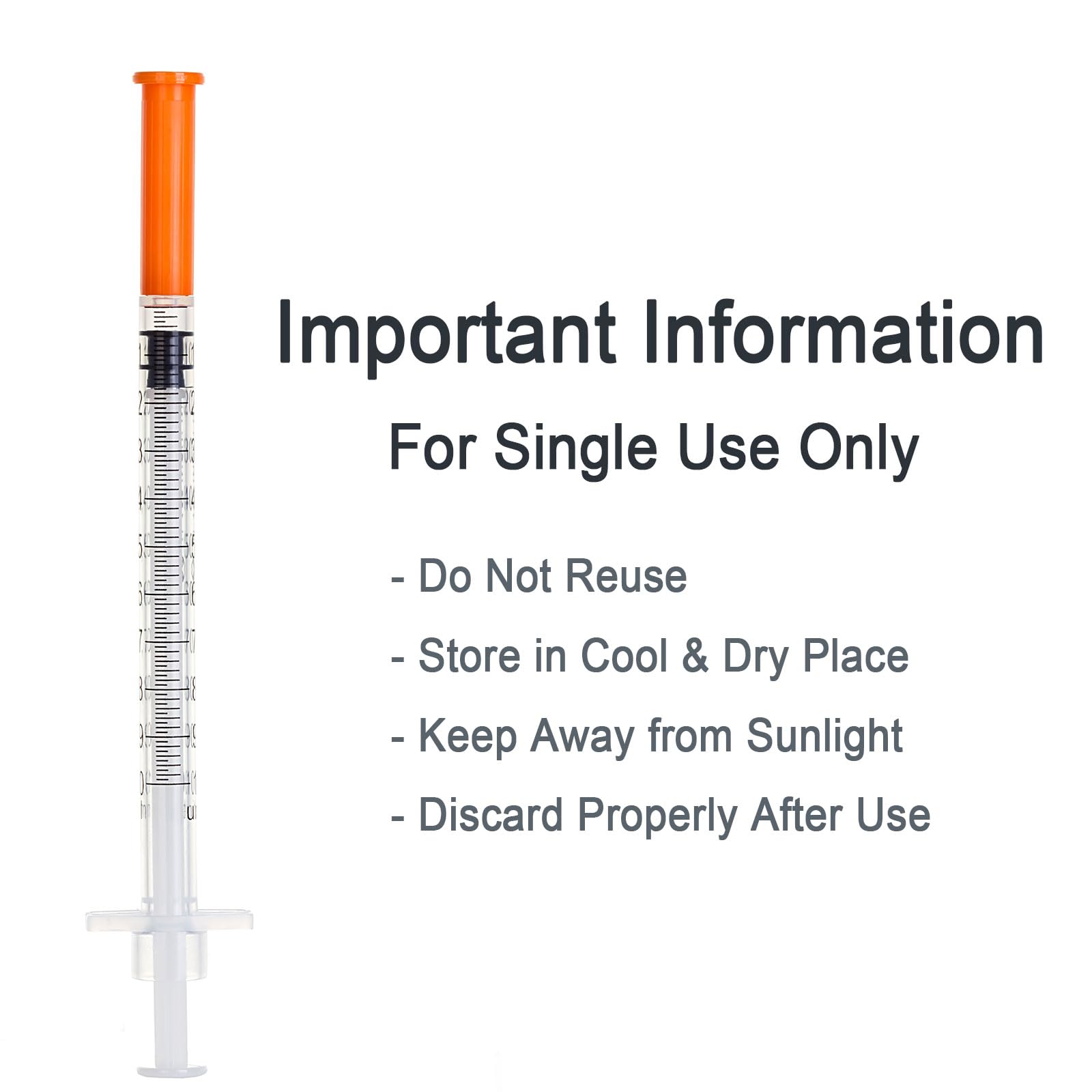 Lab Needles - 100 U-100 31G 1ml Syringes -6 Lab Needles - 100 U-100 31G 1ml Syringes -6