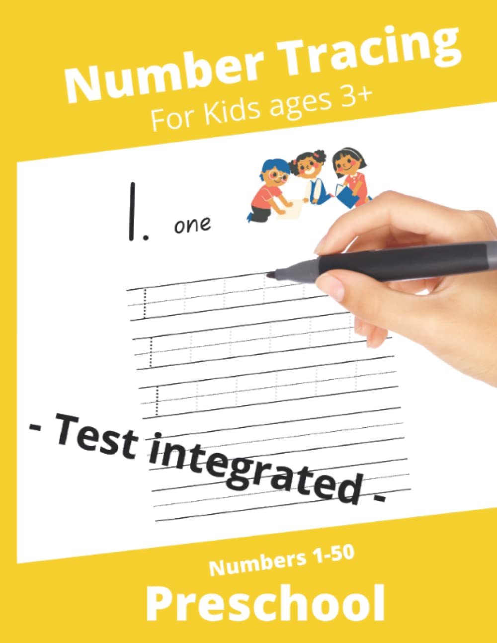 Number Tracing Book, Workbook, Preschool, 85 pages: Trace Numbers Practice Workbook for Pre K, Kindergarten and Kids Ages 3+ (Math Activity Book)