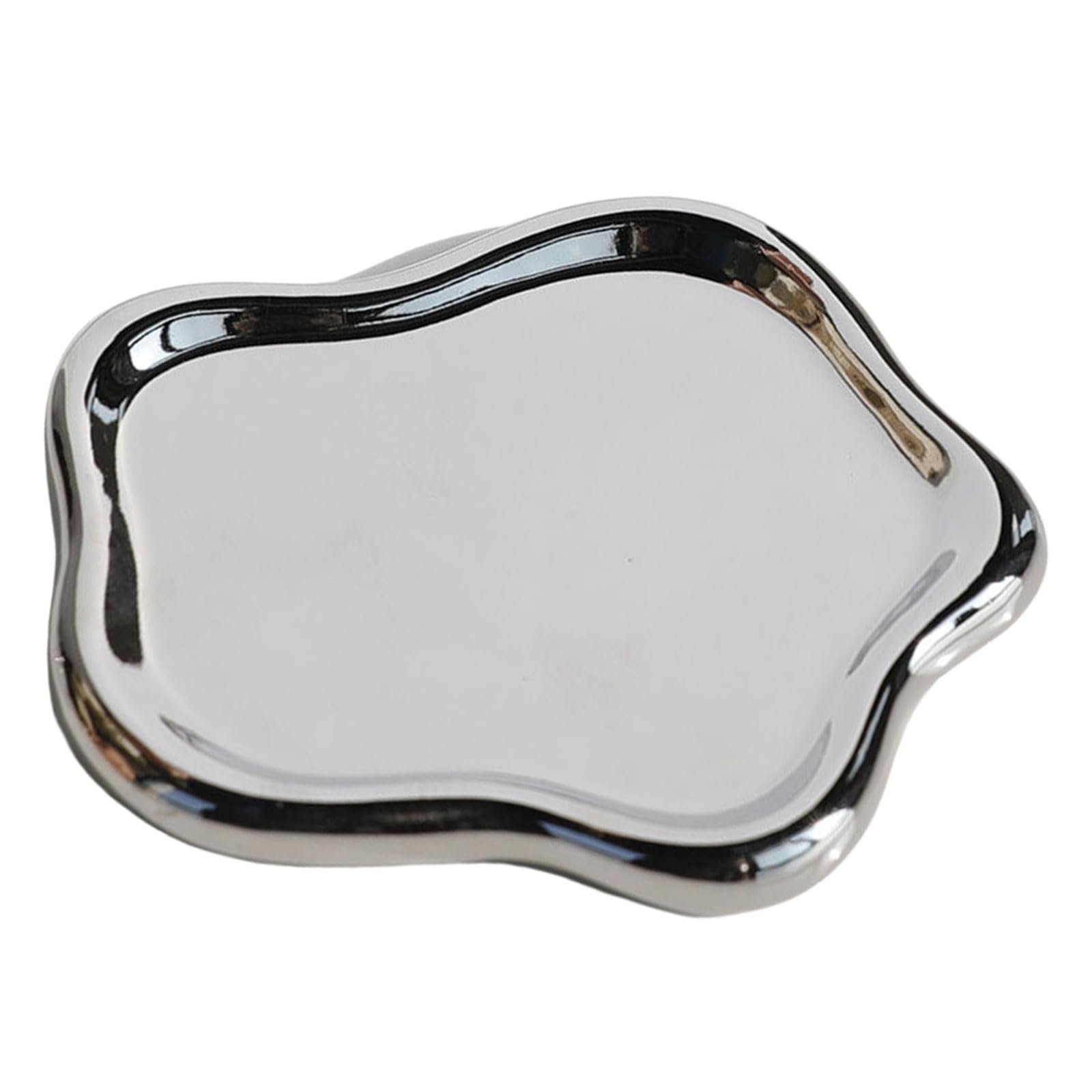 Decorative Heart Shaped Ceramic Catchall Tray Portable for Organizing Small Items in Any Room Decoration Organization Decorative Tray