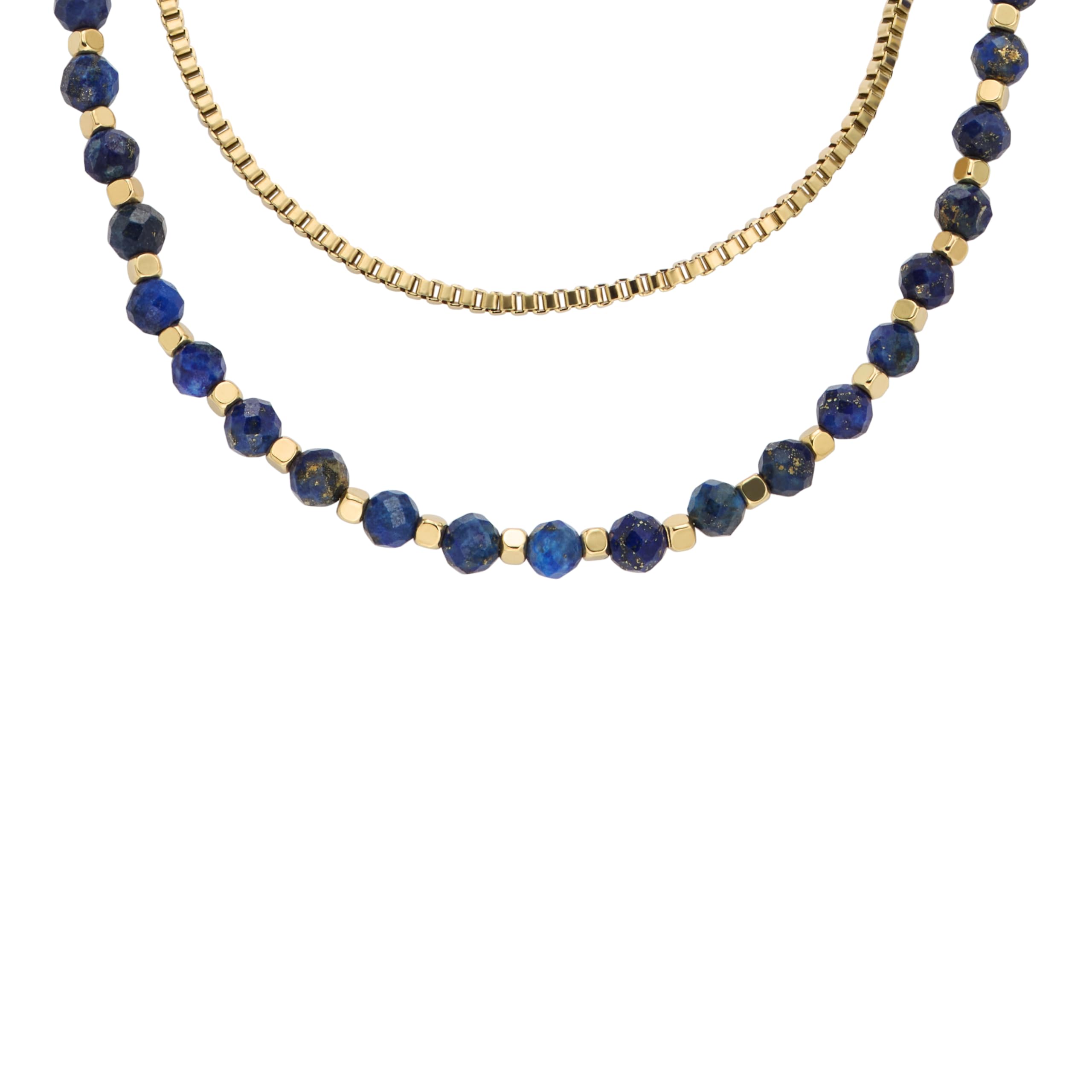 Fossil Women's Heritage Stainless Steel Chain Necklace