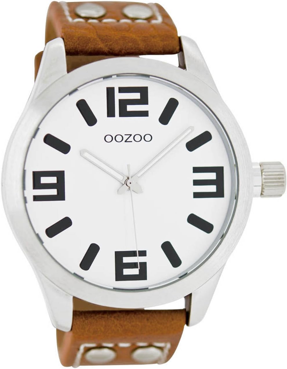 OozooTimepieces Damen Uhr - Armbanduhr Damen mit Lederarmband | Hochwertige Uhr für Frauen - Edle Analog Damenuhr in rund